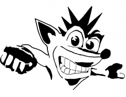 Crash Bandicoot Stencil - Album on Imgur