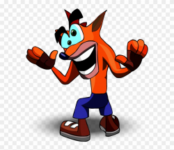 Crash Bandicoot 1 Png - Crash Victory Dance, Transparent Png ...