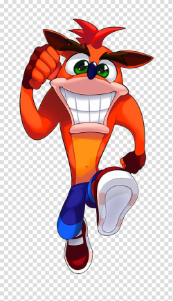 Cartoon Mascot, crash bandicoot transparent background PNG ...