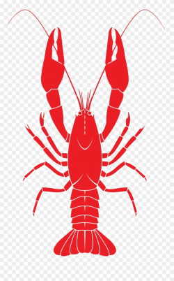 Lobster For Taiapure - Vector Crawfish Clip Art - Png Download ...