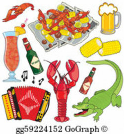 Crawfish Boil Clip Art - Royalty Free - GoGraph