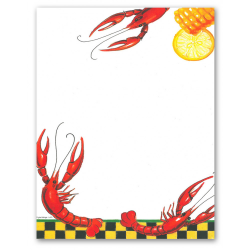 It\'s Crawfish Season Letter Paper