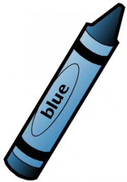 crayon blue 1 | daycare | Blue crayon, Teaching colors, Blue