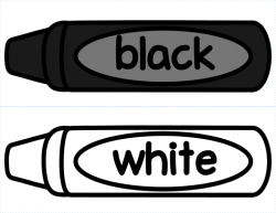 Black color crayon clipart - Clip Art Library