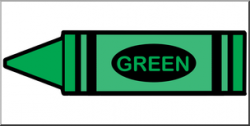 Clip Art: Crayon Green Color I abcteach.com | abcteach