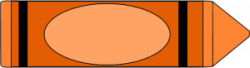 Orange crayon clipart 4 » Clipart Station