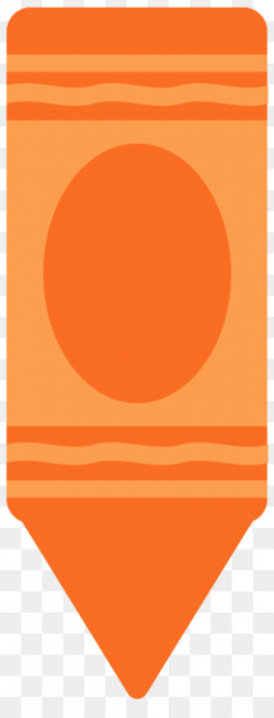 Orange Crayon PNG - Orange Crayon Coloring Pages.