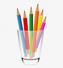 Pencil Clipart Crayon - Pencil And Crayons Clip Art PNG Image ...