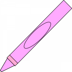 Pink Crayon Clip Art at Clker.com - vector clip art online, royalty ...