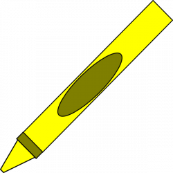 Yellow crayon clipart - WikiClipArt