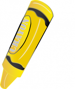 Yellow crayon clipart clipart kid 2 - Cliparting.com