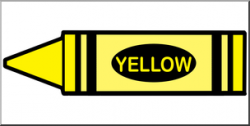 Yellow Crayon Clipart | Free download best Yellow Crayon Clipart on ...