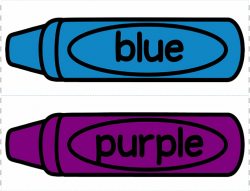 Crayon Blue Color , Crayon Blue s, blue and purple crayons ...
