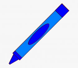 Crayon Clip Art N63 - Blue Crayon Clipart #97938 - Free ...