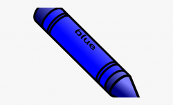 Crayon Clipart Navy Blue - Imagen De Crayolas Azul, Cliparts ...