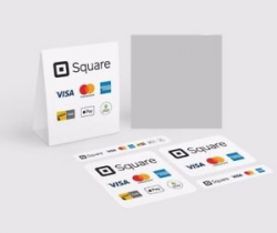 Square Credit Card Reader Business Decals/Logos - Sales ...