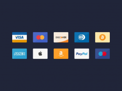 Free Payment Method & Credit Card Icon Set