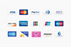 20+ Payment Method / Credit Card Icons for E-commerce ...