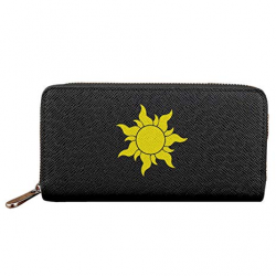 Amazon.com: Tangled Sun Symbol Logo Credit Card Wallet for ...