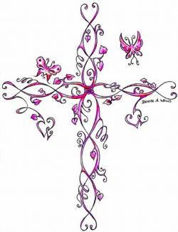Girly cross clipart - Clip Art Library