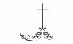Cross Clipart Black And White Png - Decorative Elements Clip ...