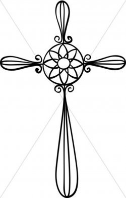 Decorative Cross Clipart | Cross Clipart