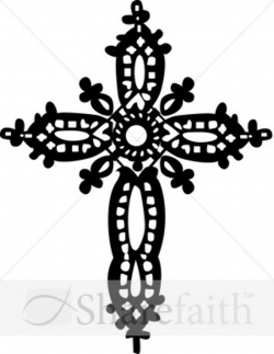 Decorative cross clipart 1 » Clipart Station