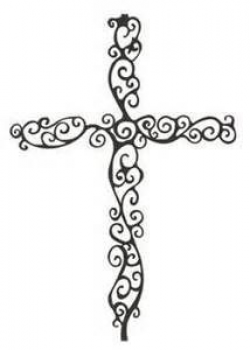 Elegant cross clipart 3 » Clipart Portal