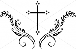 Elegant cross clipart 6 » Clipart Portal