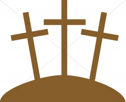 Three Crosses Graphic | Cross Clipart