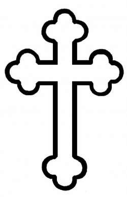 Free CROSS Outline, Download Free Clip Art, Free Clip Art on Clipart ...