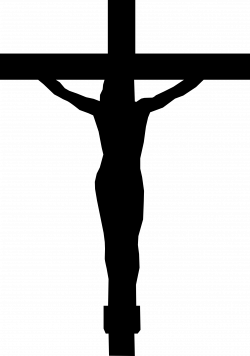 Christ on the cross by @laobc, A silhouette of Jesus Christ on the ...