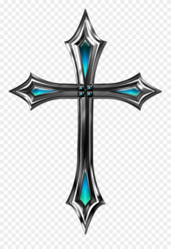 Silver Cross Transparent Background Clipart (#533753) - PinClipart