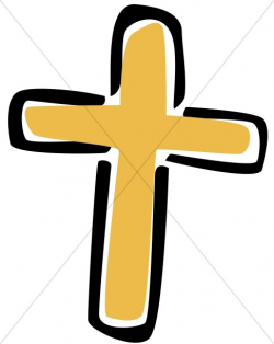 Simple Gold Cross Clipart | Cross Clipart
