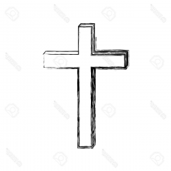 HD Wooden Cross Clipart Vector Drawing » Free Vector Art, Images ...