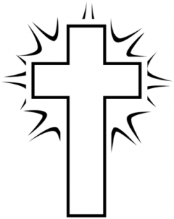 Cross Clipart Black And White - 50 cliparts