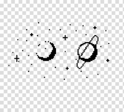AESTHETIC GRUNGE, sun, star, cross, and planet art ...