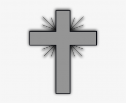 Black - Christian - Cross - Png - White Glowing Cross Png ...