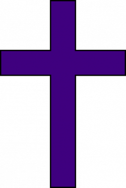 Purple Cross Today Clip Art at Clker.com - vector clip art ...