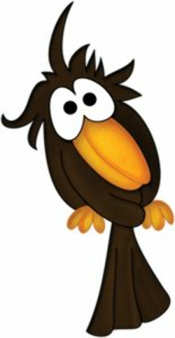 Cute crow clipart - Clip Art Library