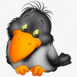 Download for free 10 PNG Crow clipart cute baby top images ...