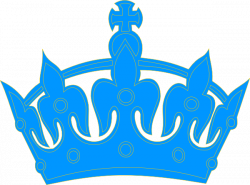Blue Crown Clip Art at Clker.com - vector clip art online, royalty ...