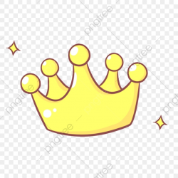 Floating Cartoon Crown, Cartoon Clipart, Crown Clipart, Cartoon ...