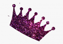 Pink Glitter Crown Clipart - Glitter Crown Transparent Background ...