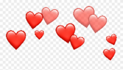 Free Png Download Red Heart Crown Png Images Background - Emoji ...