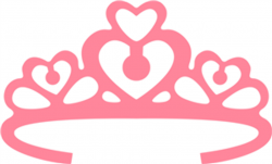 Heart princess crown | silhouette designs | Cross stitch patterns ...