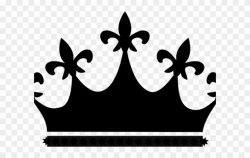 Crown Royal Clipart Vector Gold - Queen Crown Clipart Black And ...