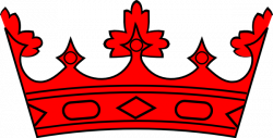 Red Crown Clip Art at Clker.com - vector clip art online, royalty ...