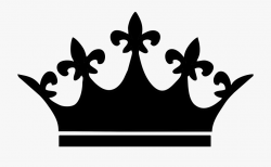 Crown Clipart Silhouette - Queen Crown Png Vector #6162 - Free ...