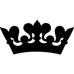 Crown black and white crown clipart black and white vector free the ...